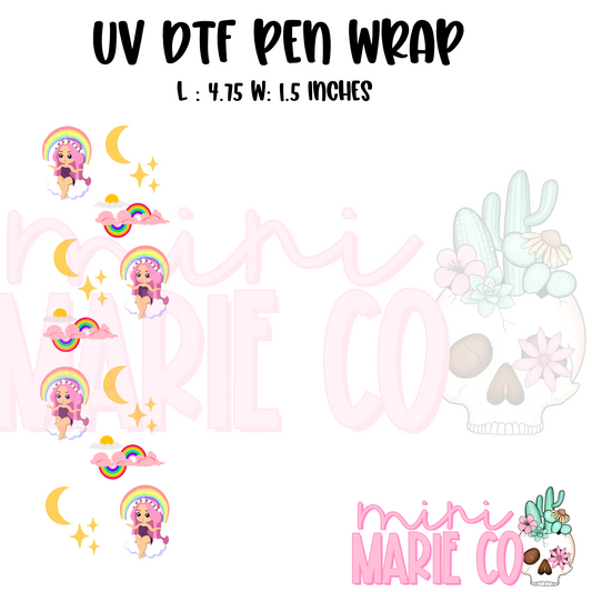 Moon Goddess UV DTF Pen/Bookmark Wrap