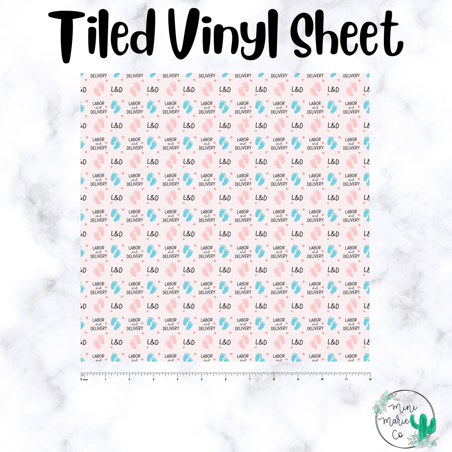 Labor & Delivery  Vinyl Sheet 12x12