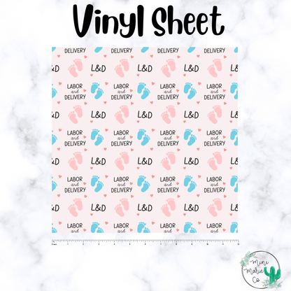 Labor & Delivery  Vinyl Sheet 12x12