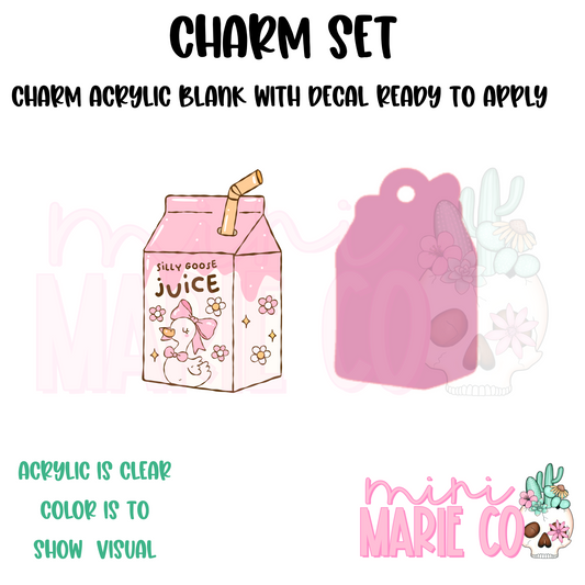 Silly Goose Juice Charm/Decal