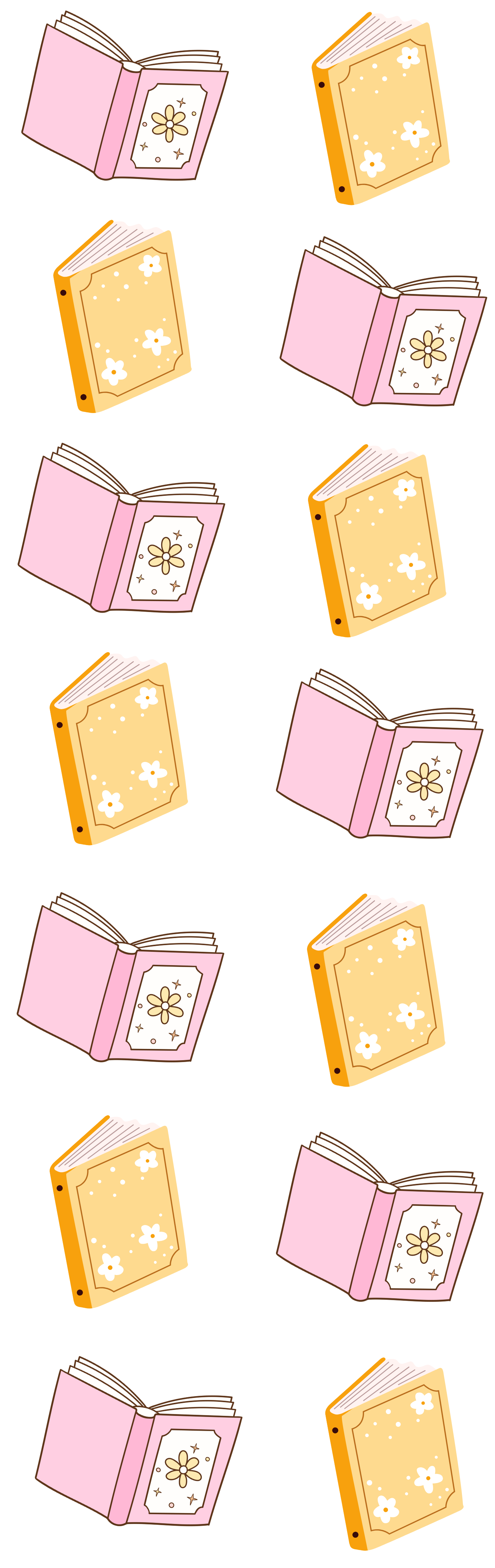 Books! UV DTF Pen/Bookmark Wrap