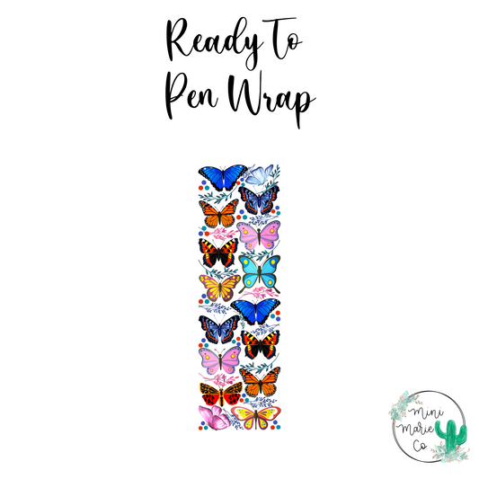 Butterfly Pen Wrap