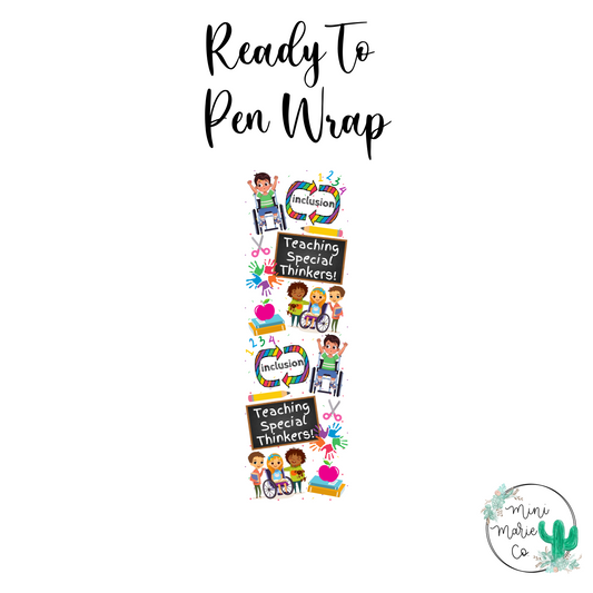 Inclusion Pen Wrap