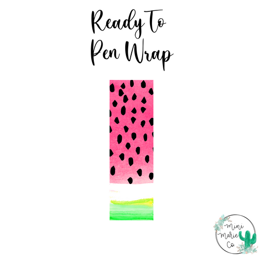 Watermelon Pen Wrap