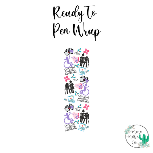 Certified Nursing Assistant Pen Wrap