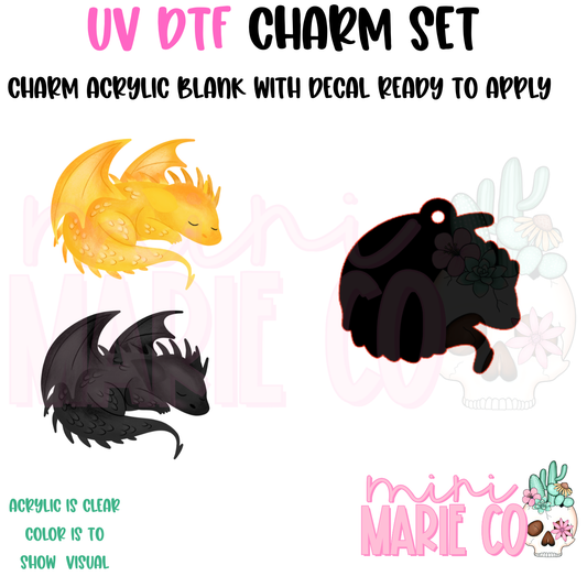 Dragon Charm UV DTF/Decal