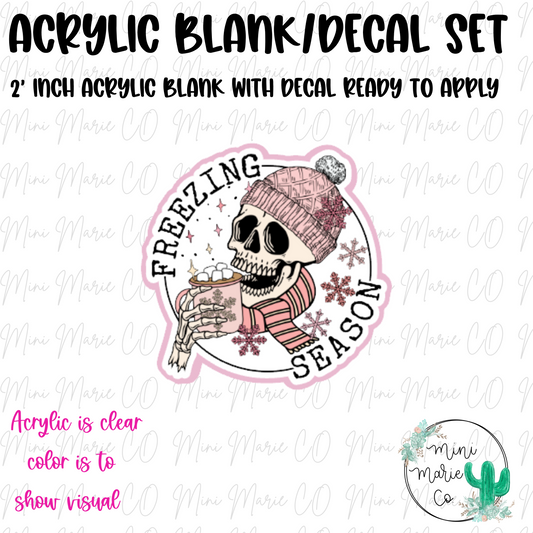 Freezing Season Acrylic Blank/Decal Set