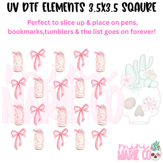 Soda CC  Element Square UV DTF