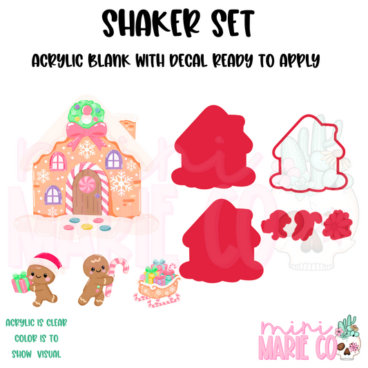 Gingerbread Shaker Set