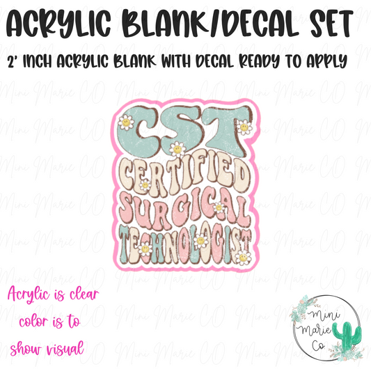 CST Blank/Decal Set