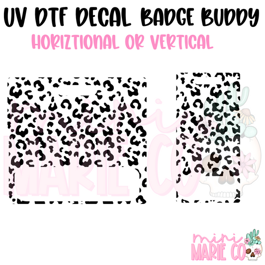 Cheetah Spots UV DTF Ready to Apply Decal (Horizontal or Vertical)