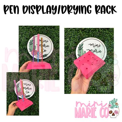 Pen Display/Drying Rack