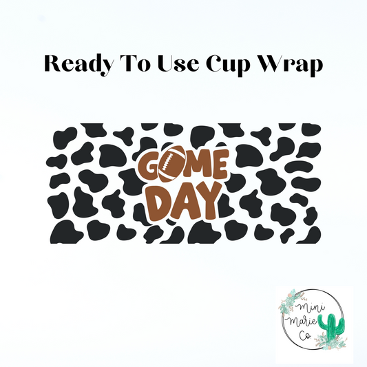 Game Day 16oz Libbey Glass Wrap