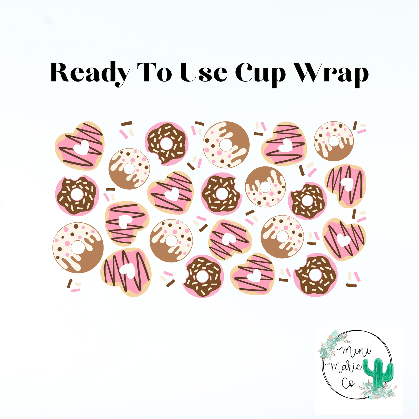 Donut 20oz Libbey Glass Wrap