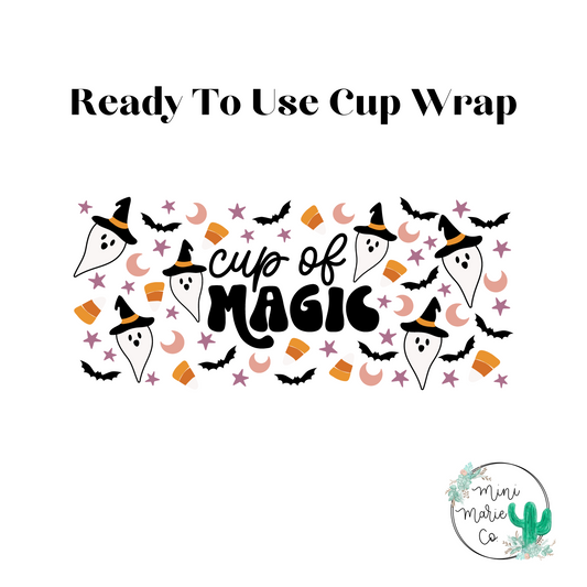 Cup of Magic 16oz Libbey Glass Wrap