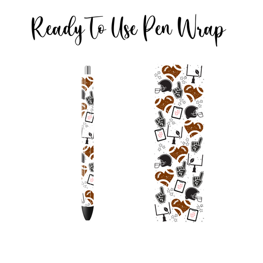 Football Pen Wrap