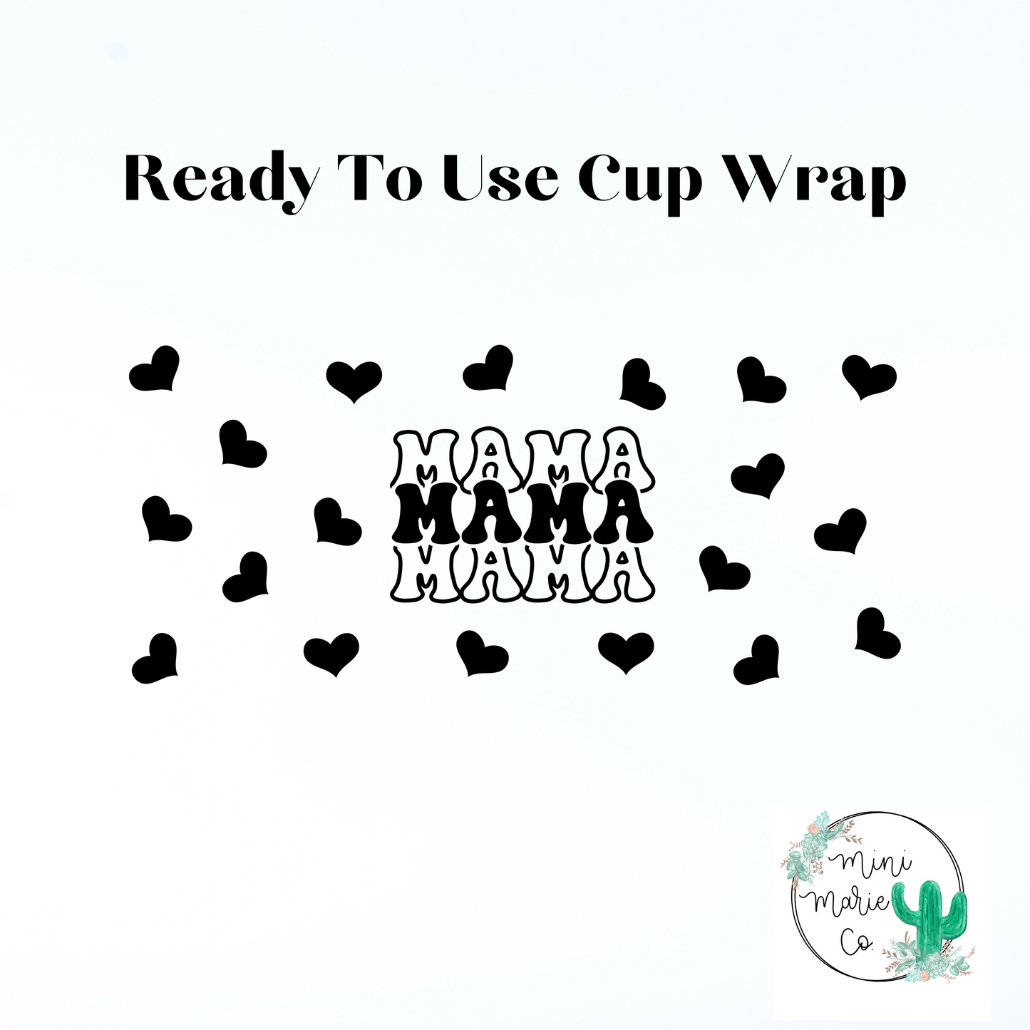 Mama 16oz Libbey Glass Wrap