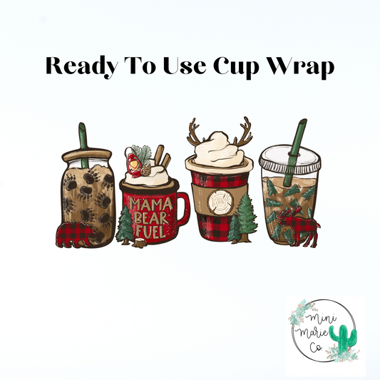 Mama Fuel Libbey Glass Wrap