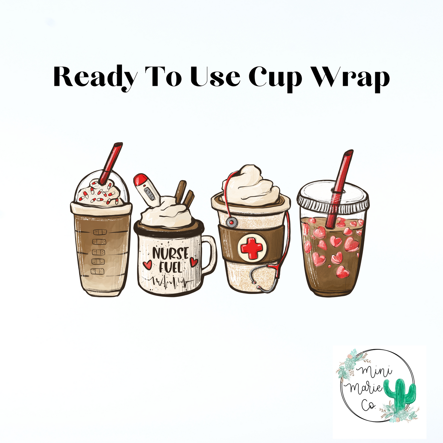Nurse Fuel Libbey Glass Wrap