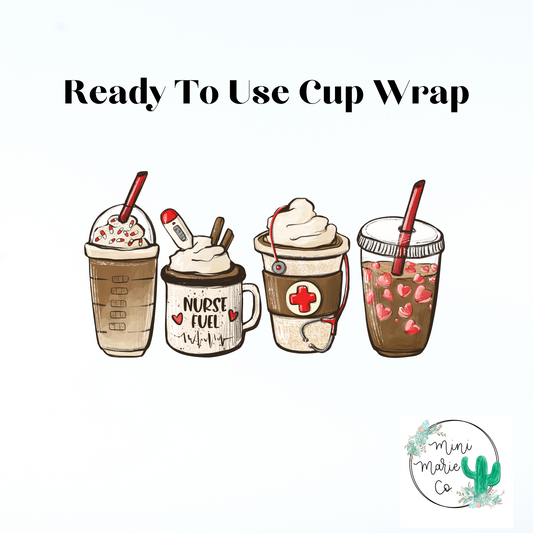 Nurse Fuel Libbey Glass Wrap